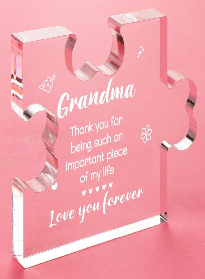 Gifzy Heart shaped plaque gift (Grandma) - Image 1